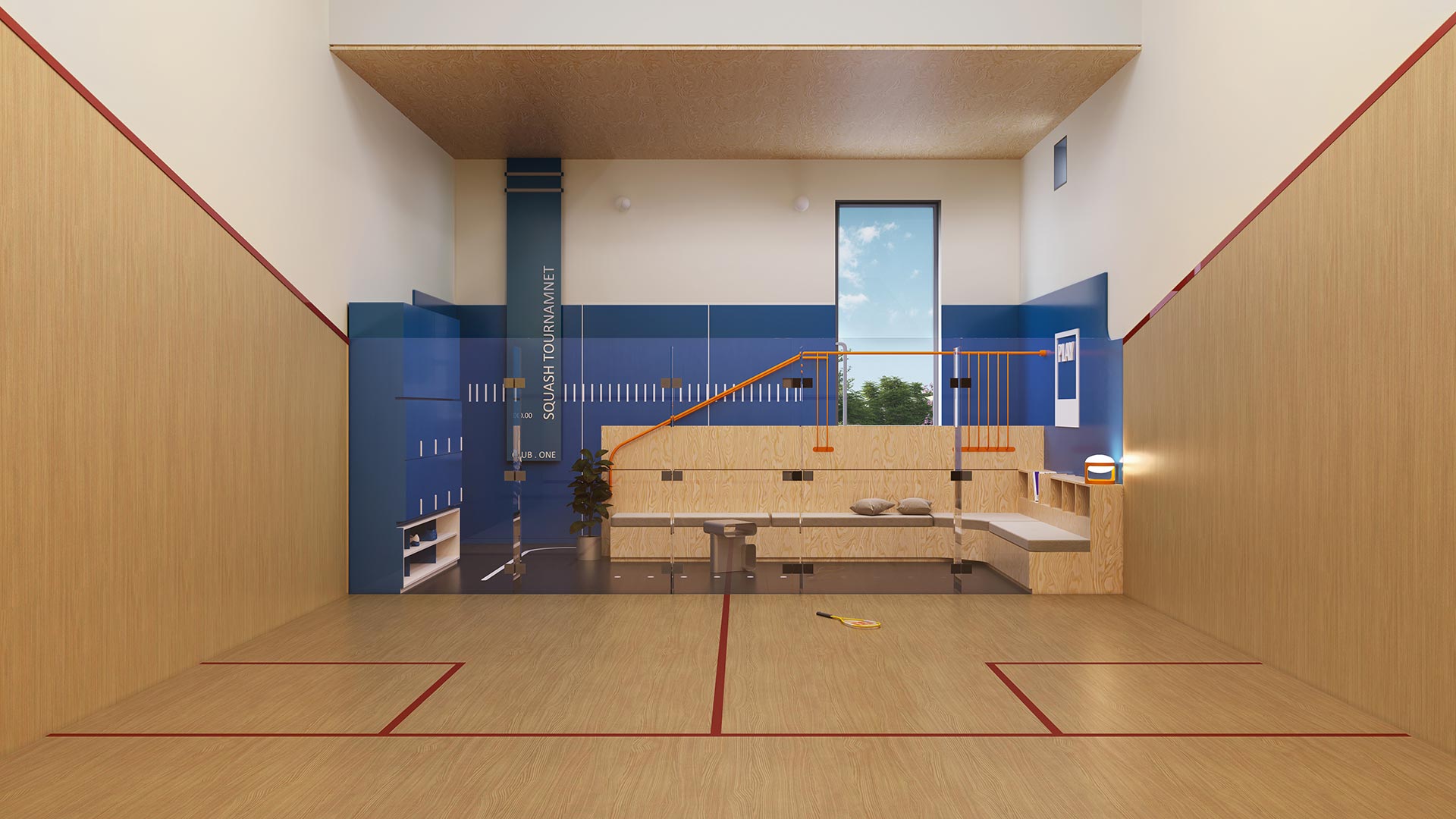 Squash court